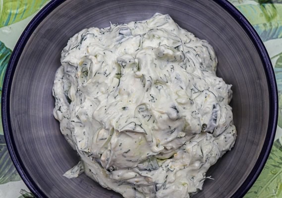 Low Fat Tzatziki Sauce