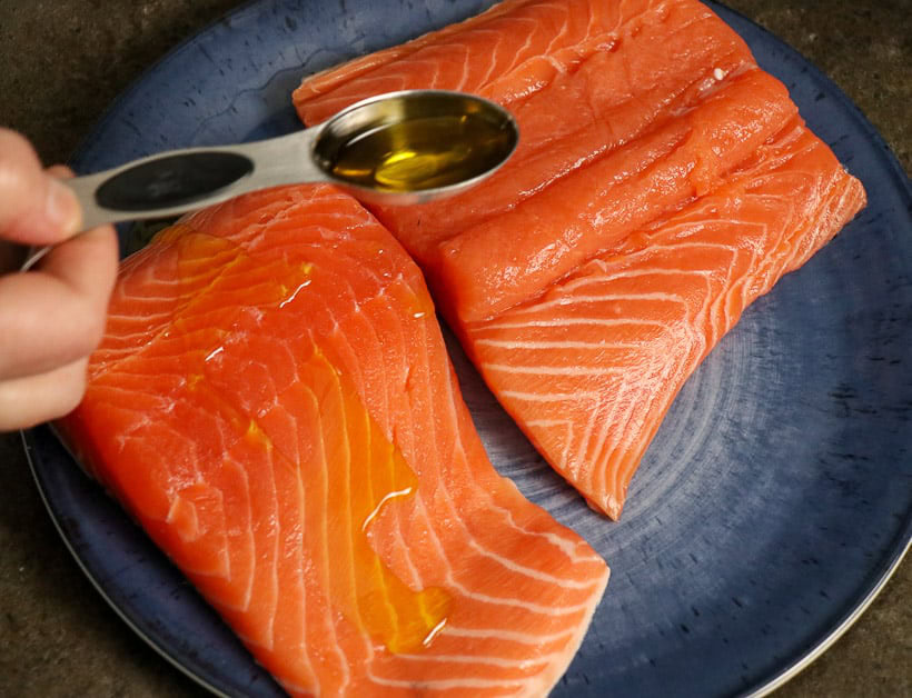 Air Fryer Blackened Salmon - Belly Laugh Living