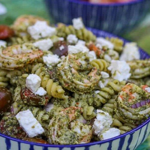 Pesto Pasta Salad Steps