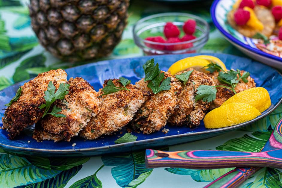Air Fryer Salmon Cakes