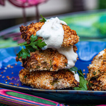 Air Fryer Salmon Cakes