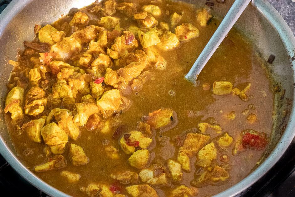Chicken and Lentil Curry
