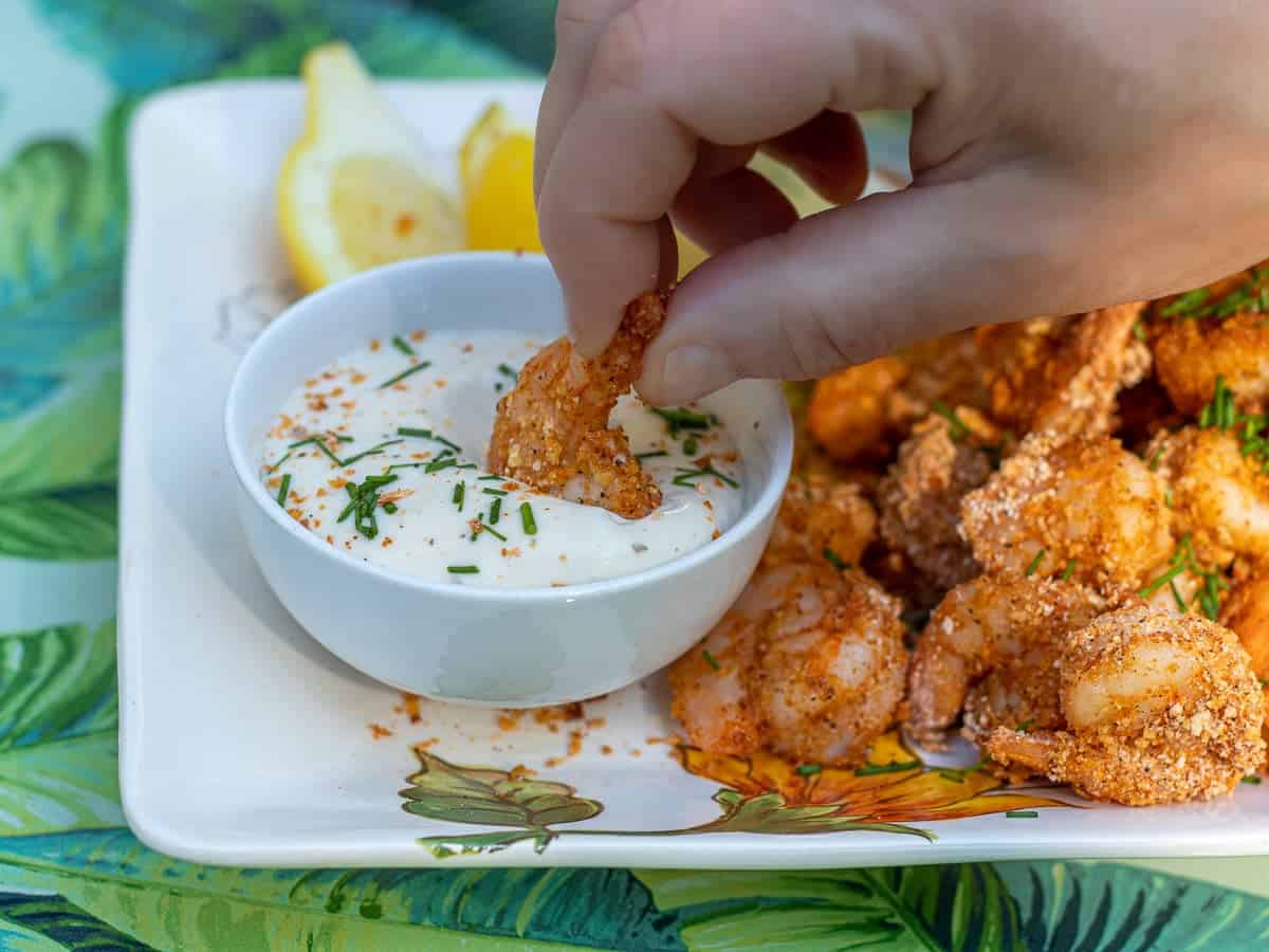 Popcorn shrimp
