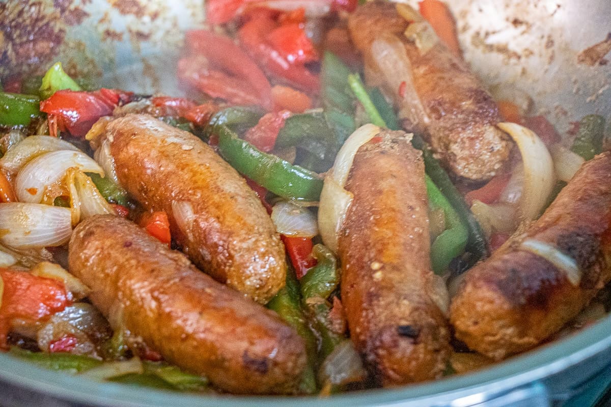 Hot Italian Sausage Sandwich