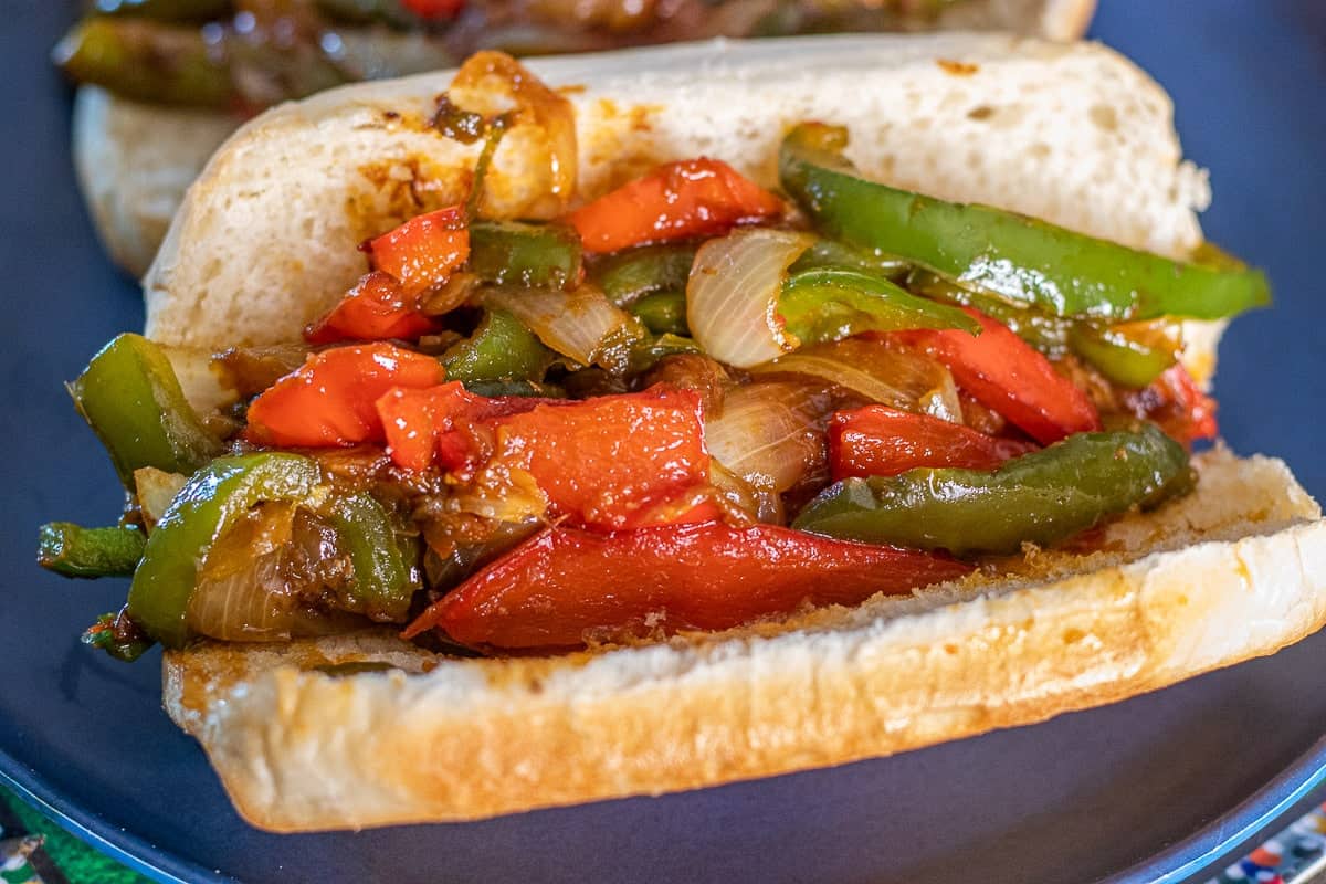 Hot Italian Sausage Sandwich