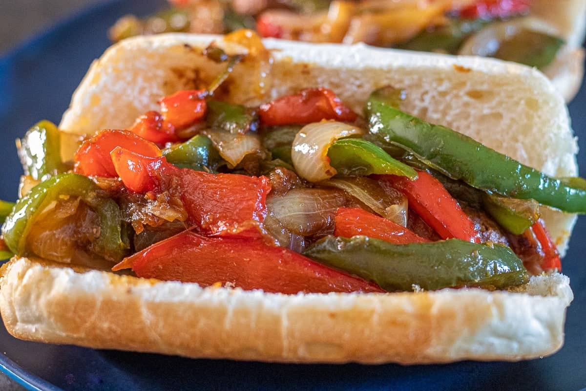 Hot Italian Sausage Sandwich