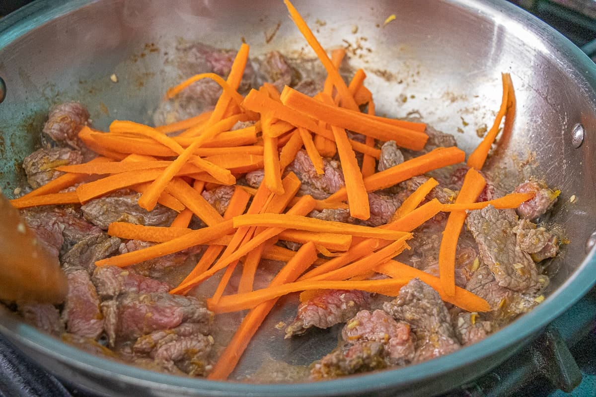 Orange Beef Stir Fry