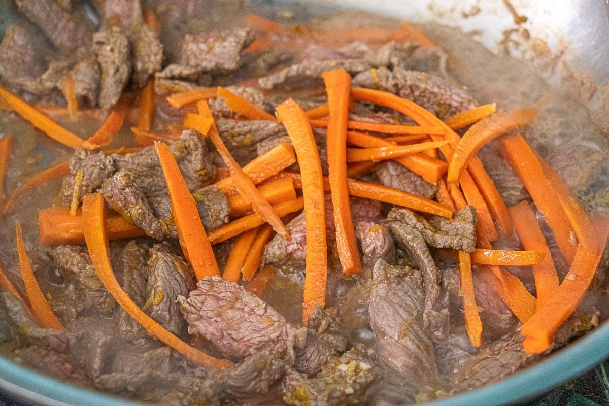 Orange Beef Stir Fry