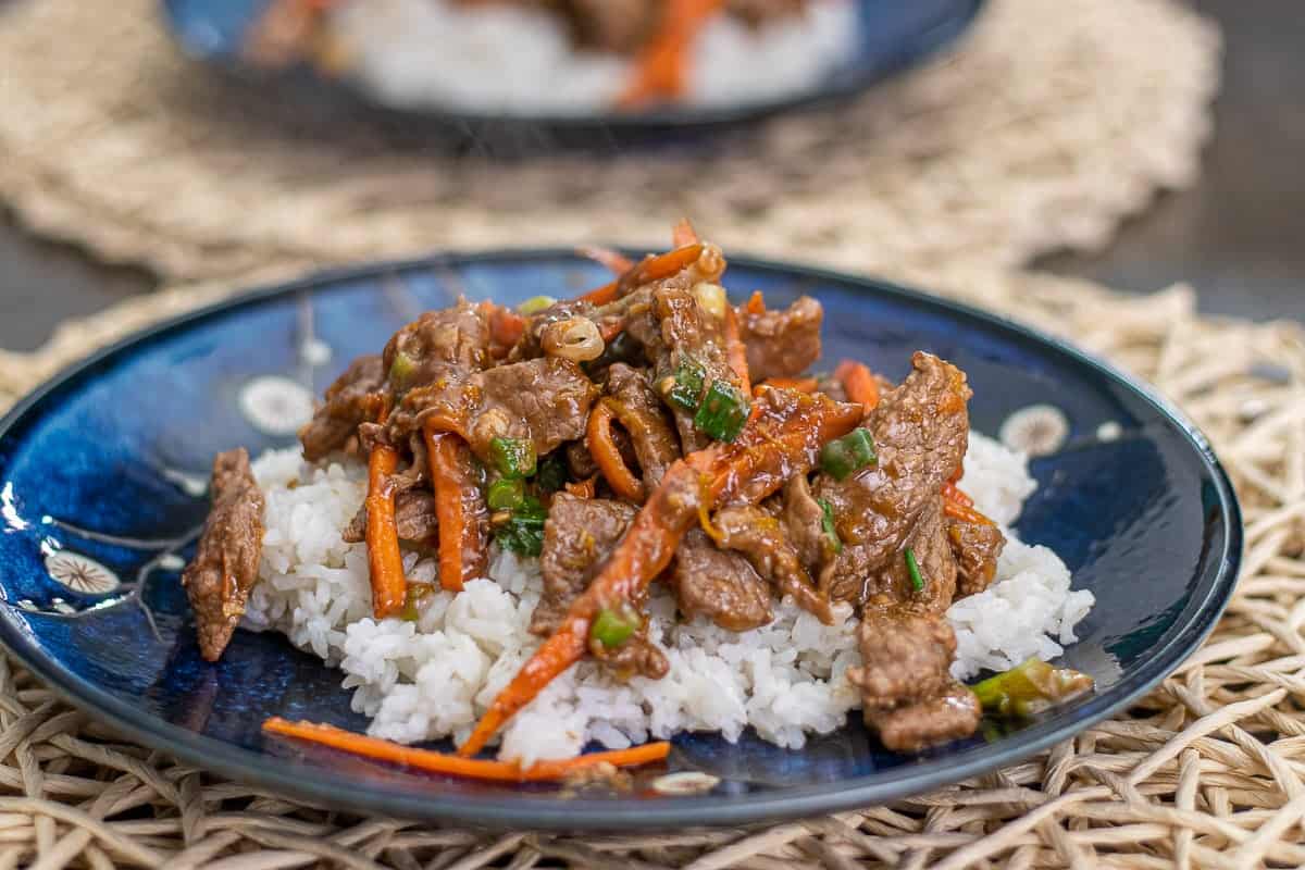 Orange Beef Stir Fry