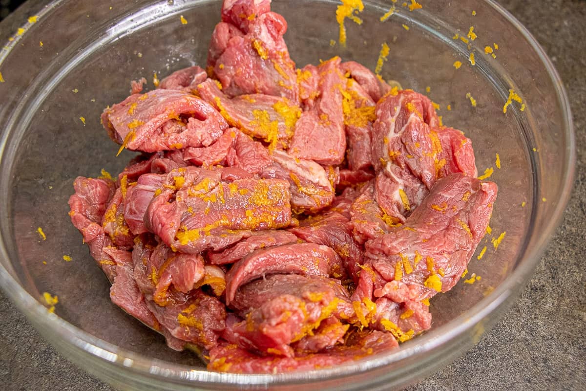 Orange Beef Stir Fry