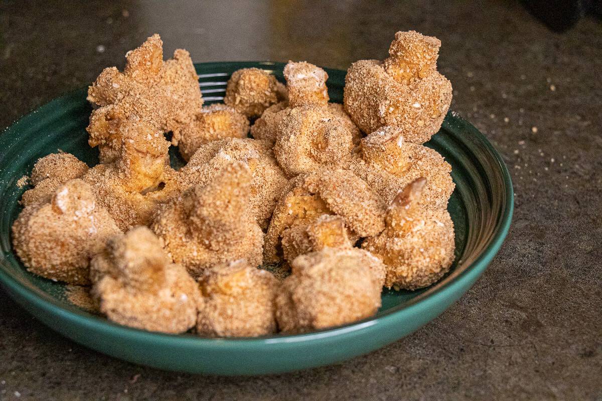 Air Fried Mushrooms